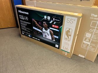 Hisense 55” 4K ULED U6