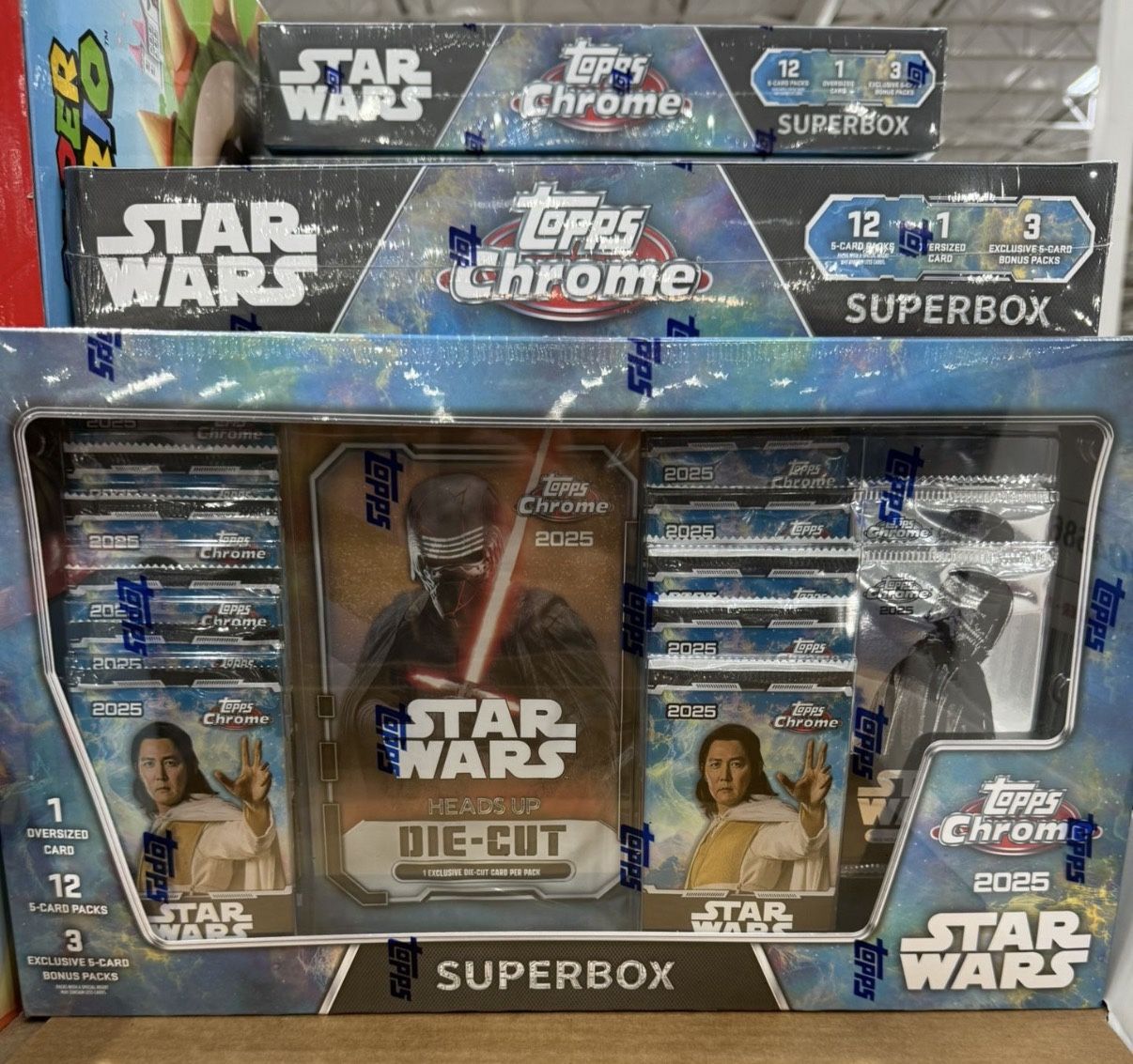 Topps Chrome Star Wars Superbox 2025 - New - Sealed