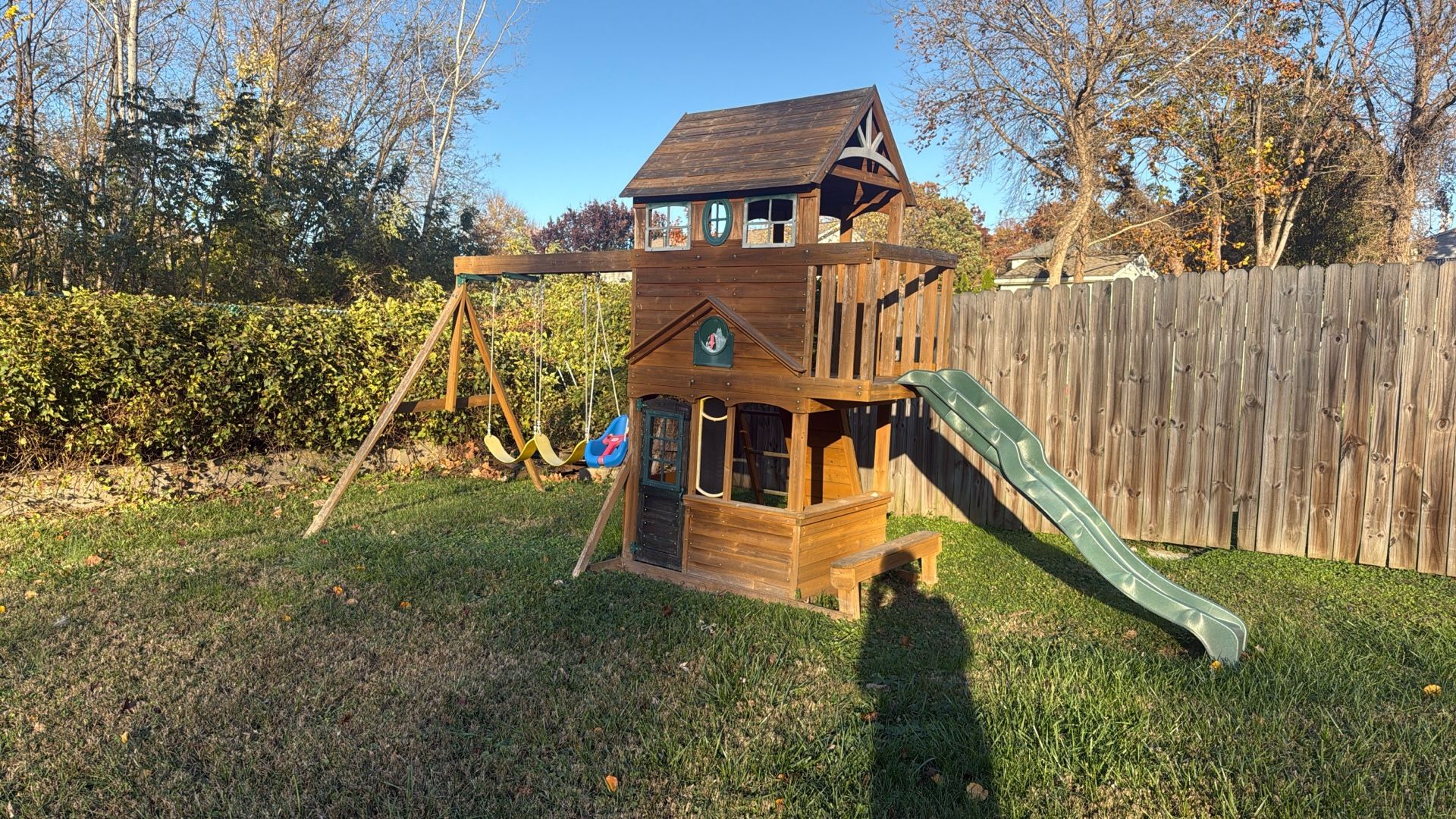 Wooden Child Playground Set