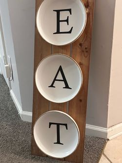 Kitchen Faux Wooden Wall Decor