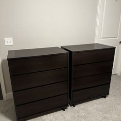 2 Dresser drawers