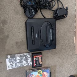 Sega Genesis Bundle With 2 Games