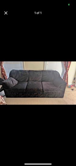 Black couch