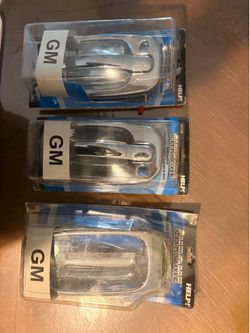 GM chrome handles