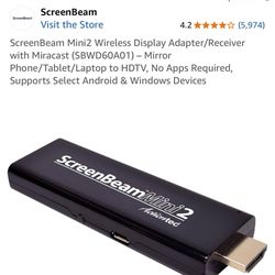 NEW Wireless Display Adapter/Receiver