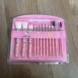 Hello Kitty Makeup Brush Set
