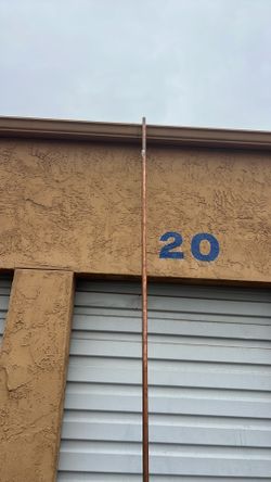 New never use copper pipe