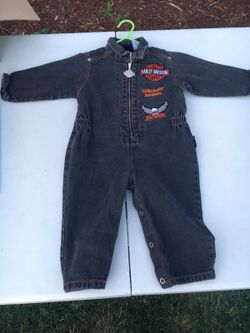 18 months Harley coveralls