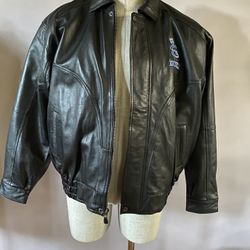 Duke University H.O.F.88 leather jacket NWOT. Never worn. Size large