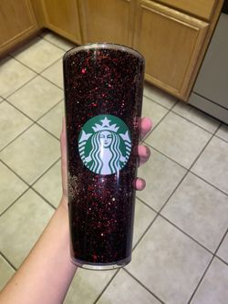 Starbucks snow globe tumbler