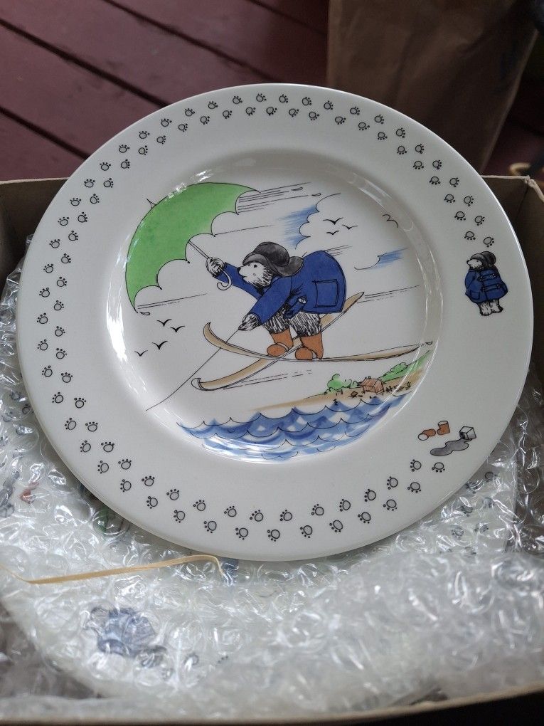 Paddington Bear Plates