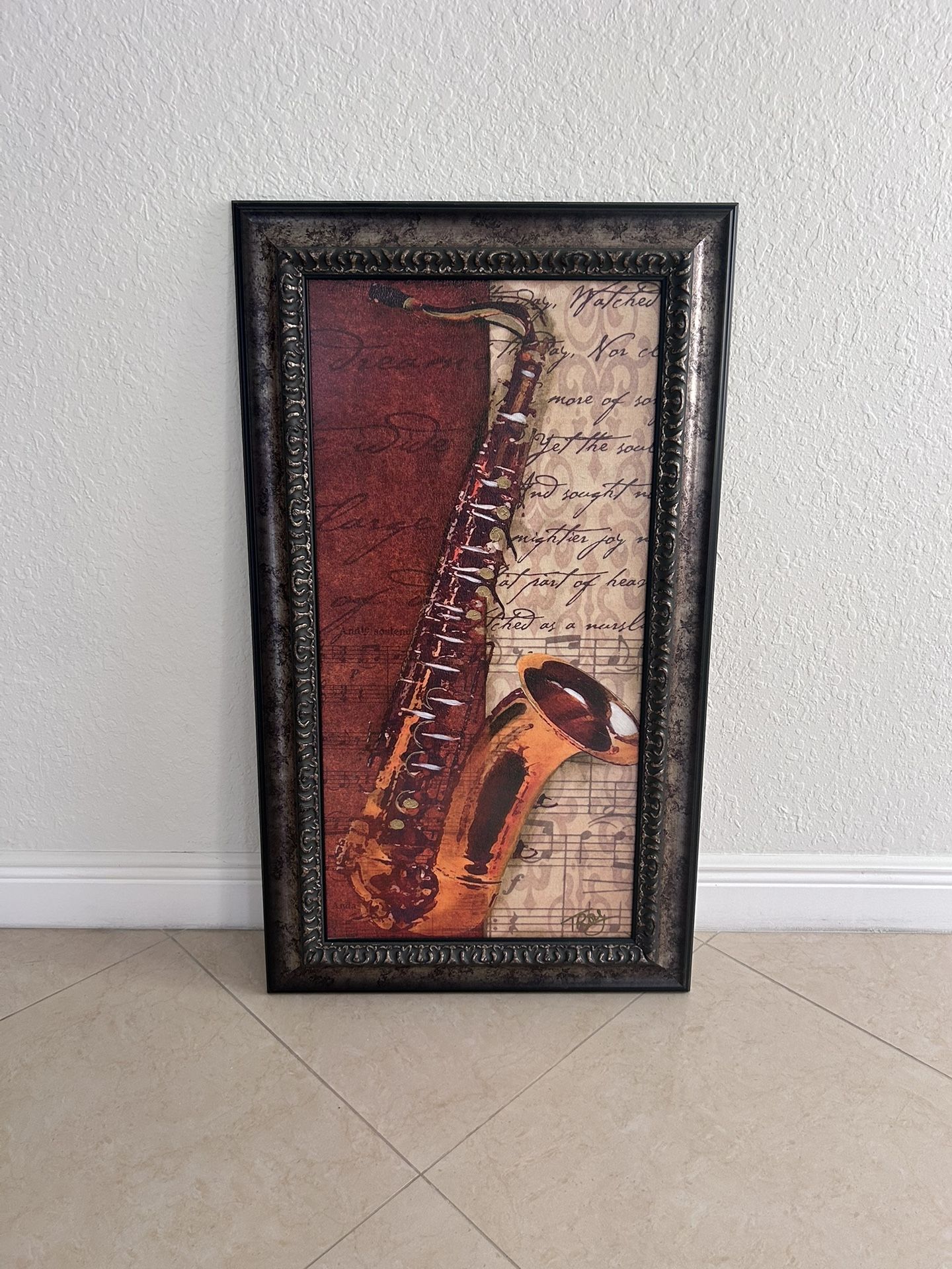 Frame Music Saxophone