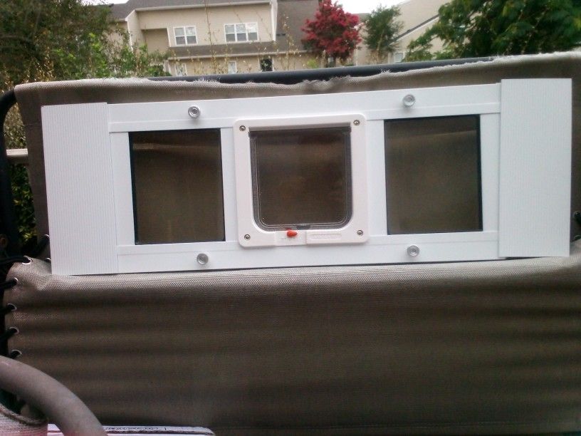 The Ideal Pet Aluminum Sash Window Pet Door
This pet door is specifically tailored for aluminum sash windows, blending functionality with style – the