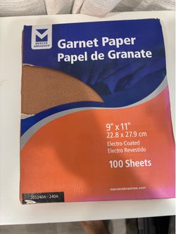 Mercer Abrasives 9" x 11" A-weight 240-grit