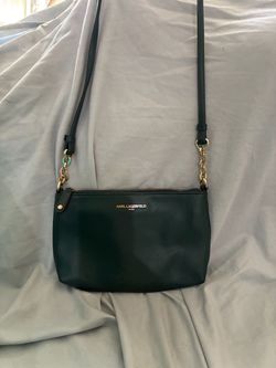 Karl Lagerfeld Paris Black Crossbody Bag