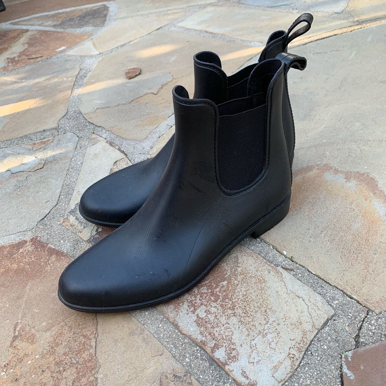 Target rain boots size 9.5 black
