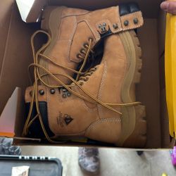 Steel Toe Boots Size 6