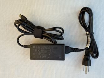 Genuine HP 45W USB-C PD Charger TPN-CA20 L43407-001 - Tested Working Laptop Power Adapter