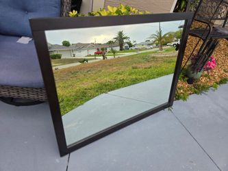 Glass mirror in good condition
