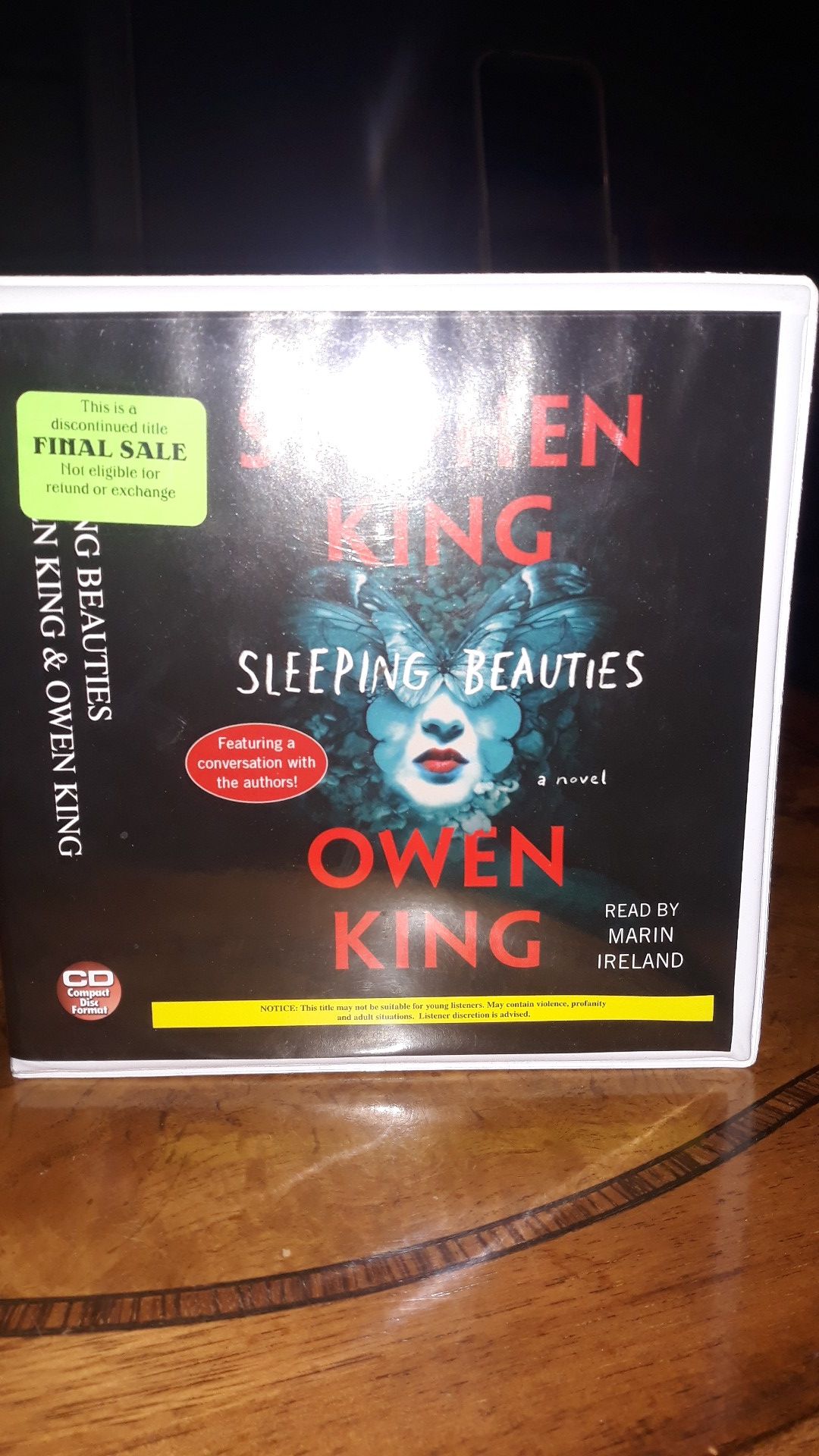 Stephen Kings Sleeping Beauties 21 disc audio CDs