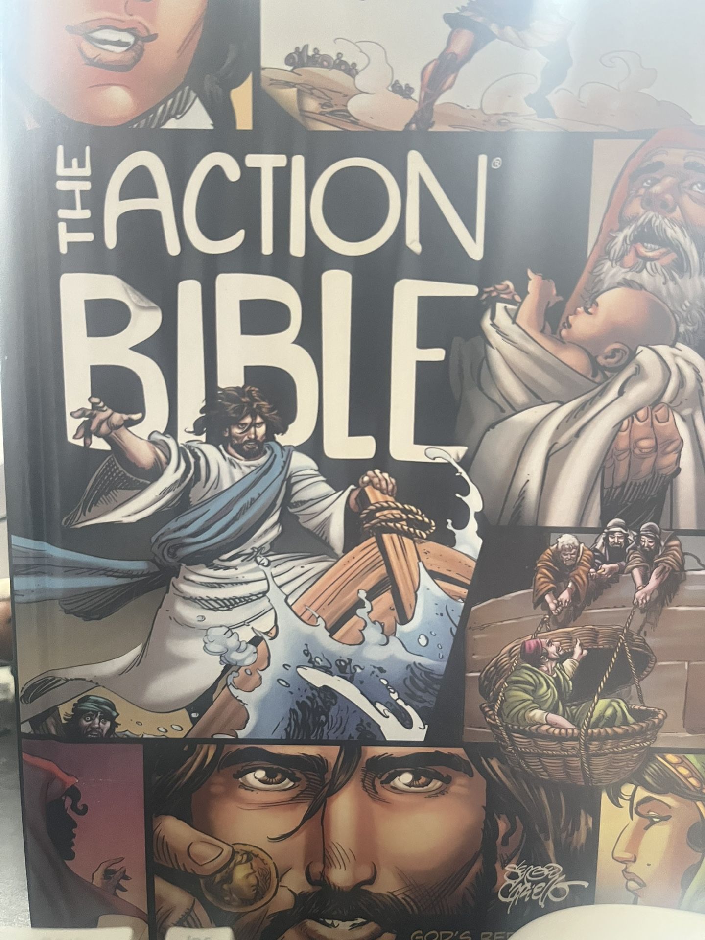 Bible In Graphic Novel Style