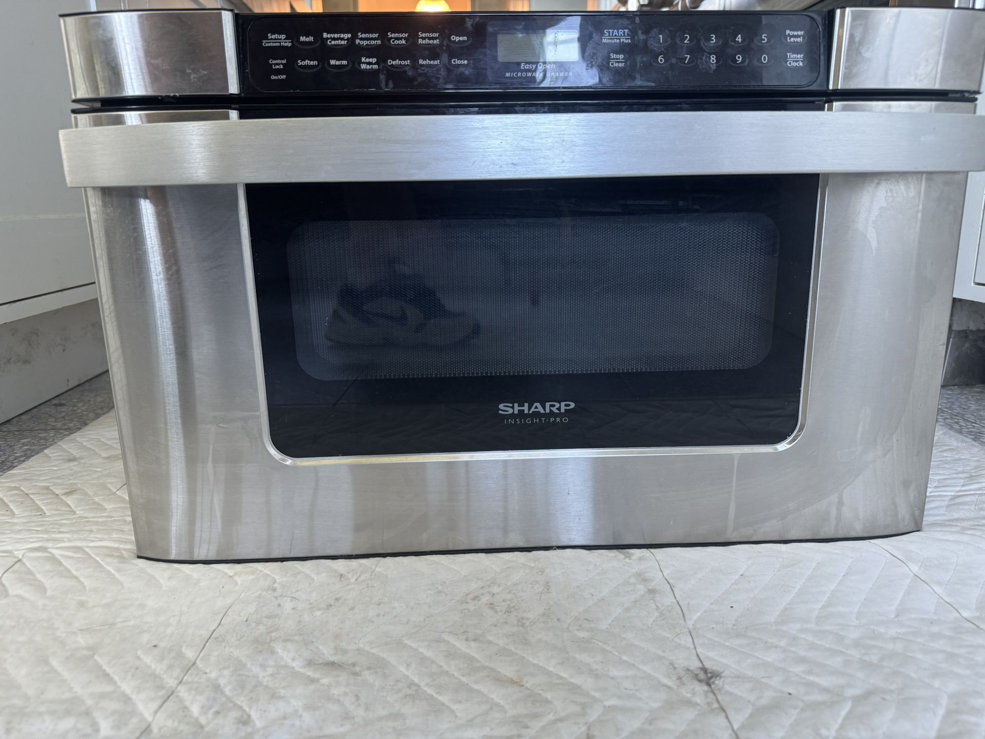 🔧 FREE – Sharp Microwave Drawer (Model KB-6524PS) – Works w/ Minor Fix Needed