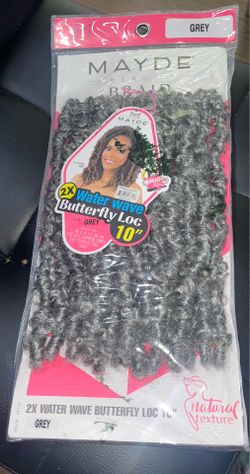 2X water wave butterfly  lox 10”