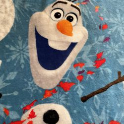 NORTHWEST ENTERPRISES Disney Frozen 2 Olaf Silky Soft Throw Blanket 37”  X 46 “ Olaf's Adventures