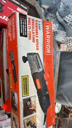 Warrior 2 Amp Variable Speed Oscillating Multi-Tool