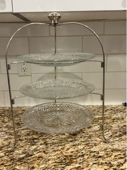 3 tier plates
