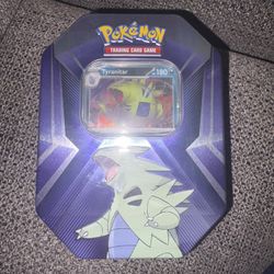 Pokemon TCG: Triple Whammy Collector's Tin - Tyranitar - Brand New Sealed-Mint!