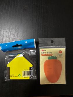 Novelty Shaped Sticky Notes 2-Pack