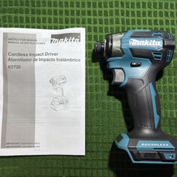 Makita 18v LXT Brushless Cordless 4-Speed Impact Driver NEWEST GEN XDT20 (Tool Only!!!!!!!!!)