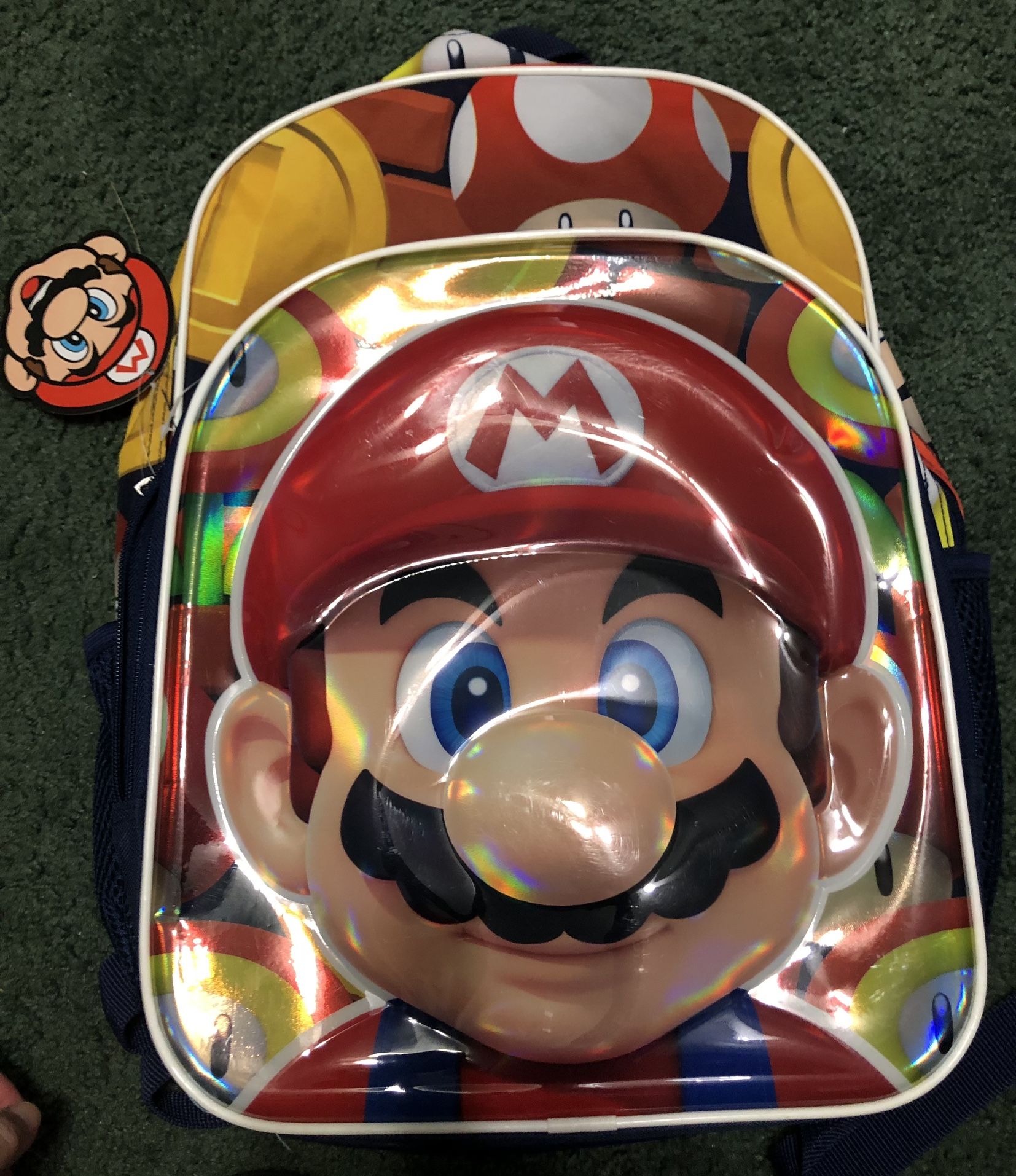 SUPER MARIO BACKPACK NEW W TAGS