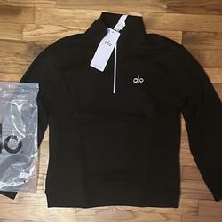 Alo quarter zip size small
