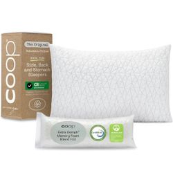King Size Memory Foam Bed Pillow $65