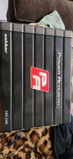 Power acoustic amplifier