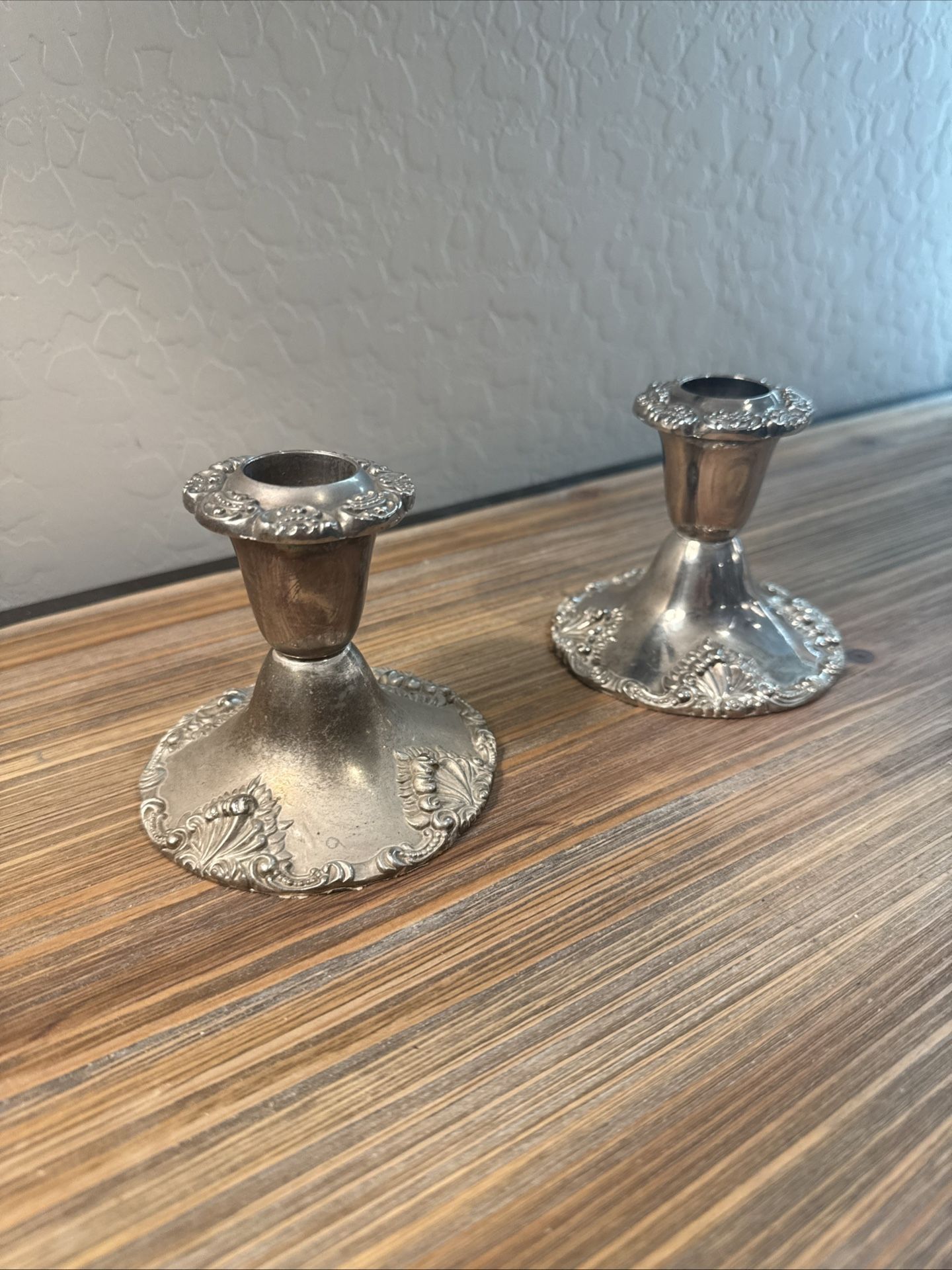 Godinger Silver Candle Stick Holders