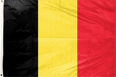 (Brand New/Sealed) Belgium 3x5 foot (90x150cm) Polyester Flag - other countries also available