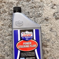 Lucas Power Steering Fluid – Almost Full (800mL Left) Great Deal