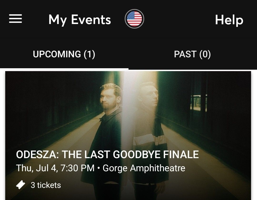 Odesza - The Gorge Amphitheater - July 4th