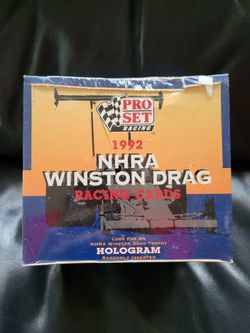 1992 Pro Set NHRA Wax Box