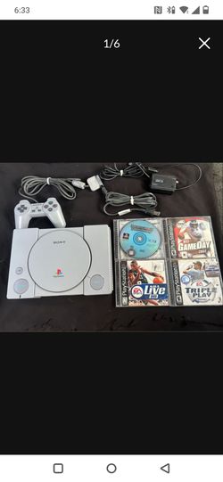 PlayStation 1 with Games Included