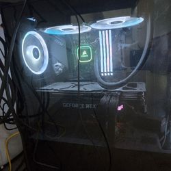 Gaming PC And Monitor