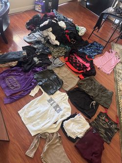 Women’s and some men’s clothes