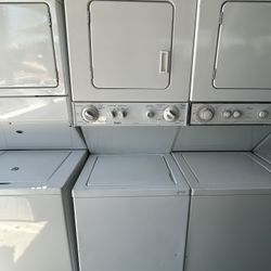 Kenmore Washer And Dryer Stack Set 