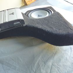 Infiniti G35 COUPE. JL AUDIO Stealthbox For COUPE. With JL AMP