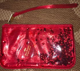 Juicy couture red sequence bag