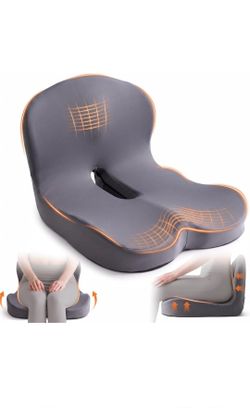 Cojín de asiento extra grande para el dolor de ciática y coxis