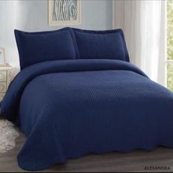 3 Pcs Quilt King Size 